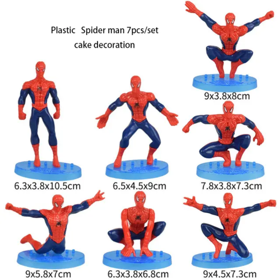 Spiderman set plastic - Image 2