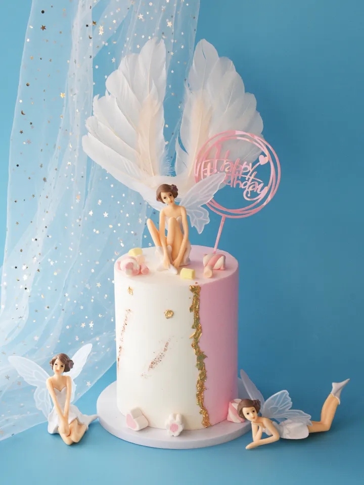 Fairy doll set cake topper