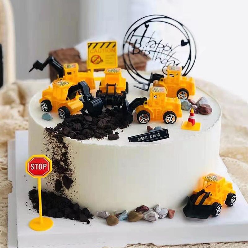 Tractor Set Cake Topper - Image 2