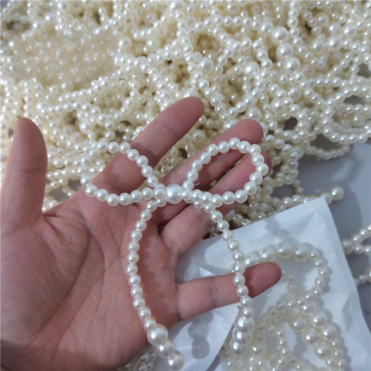 Pearl Bow Cake Topper - Image 2