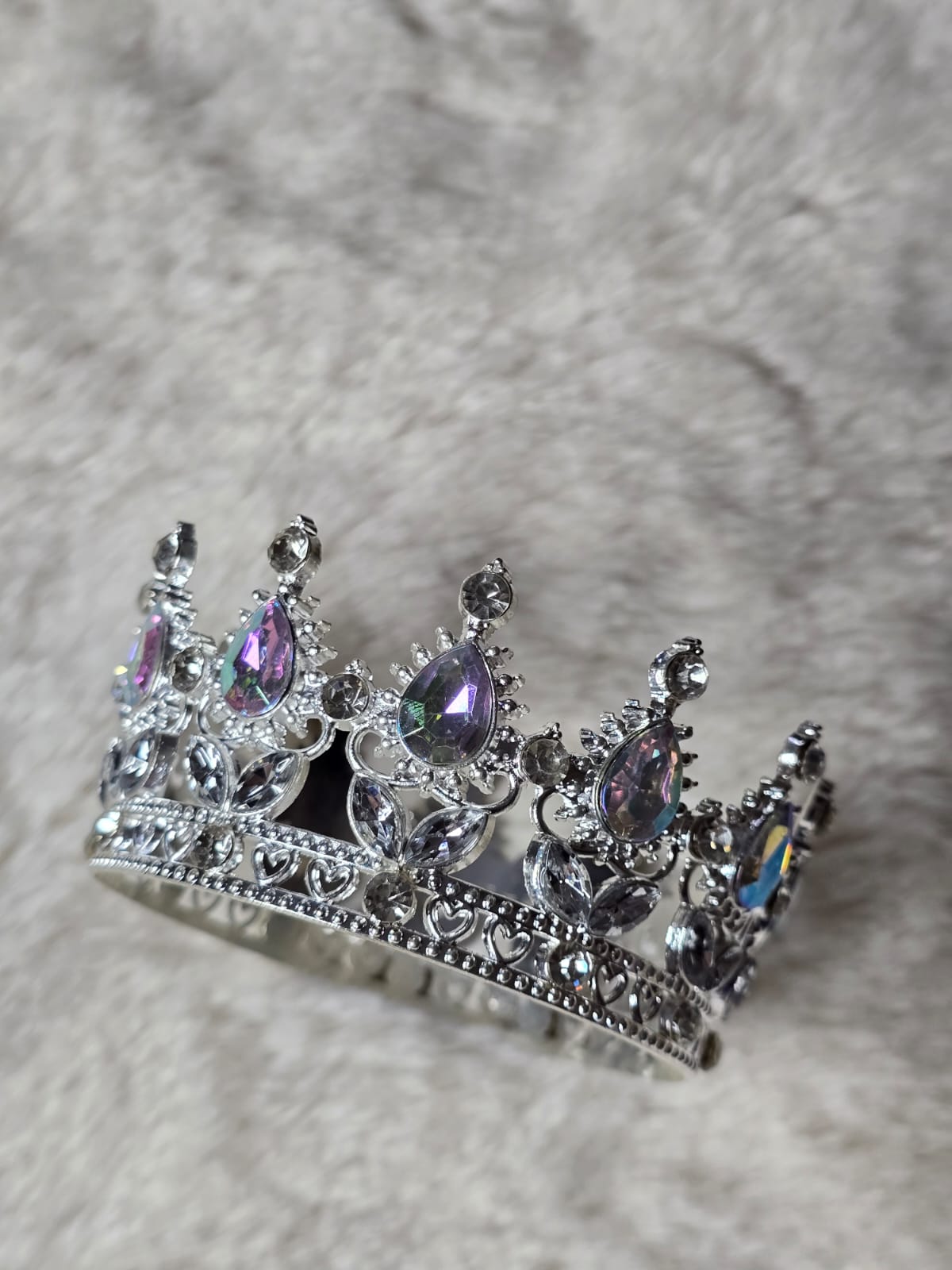 Small Gorgeous Crown Cake Topper - Image 2
