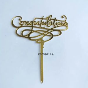 Congratulations Cake topper