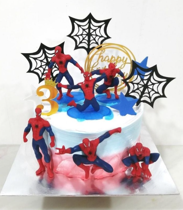 Spiderman set plastic - Image 4