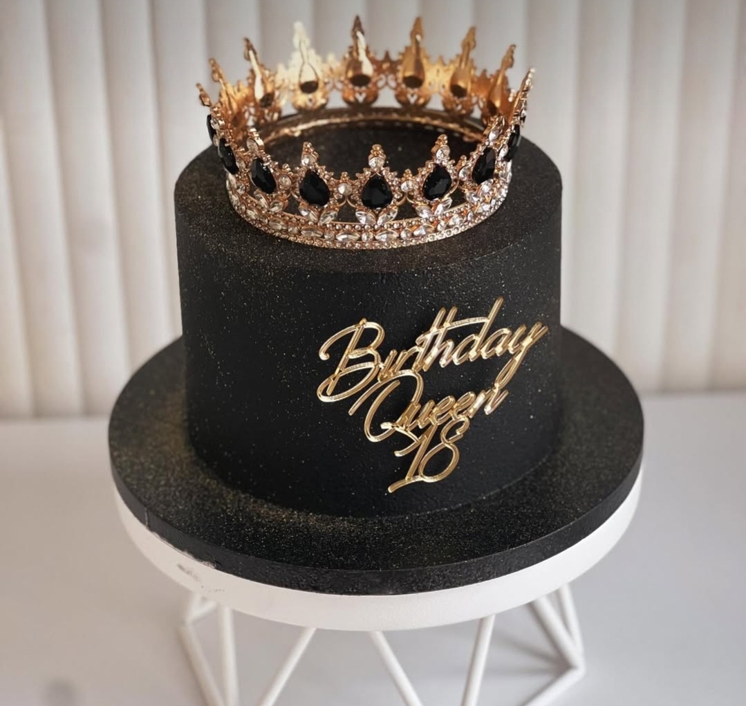 Viral Big size Crown Cake topper - Image 2