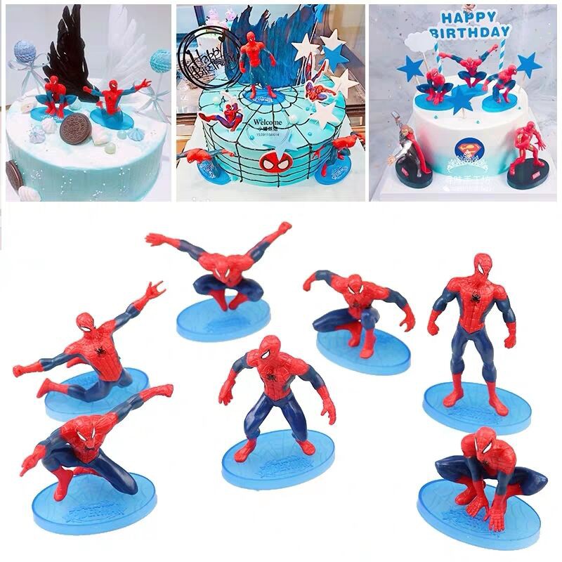 Spiderman set plastic - Image 3